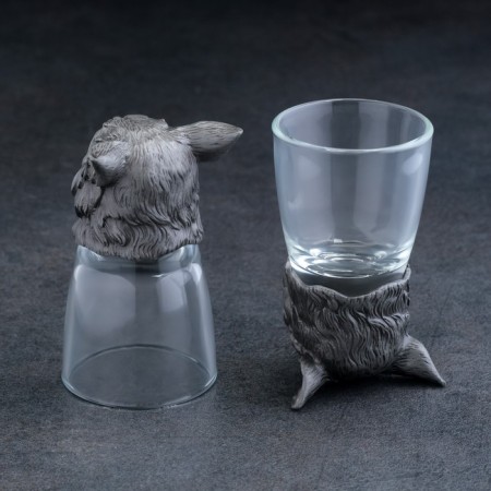Set of stop-and-outs "lynx", d = 4.5cm h = 8.5cm, 2 pcs, 50 ml-2