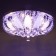 Svetogor chandelier "Murmansk" 8x60W E27 LED lighting chrome 60x60cm