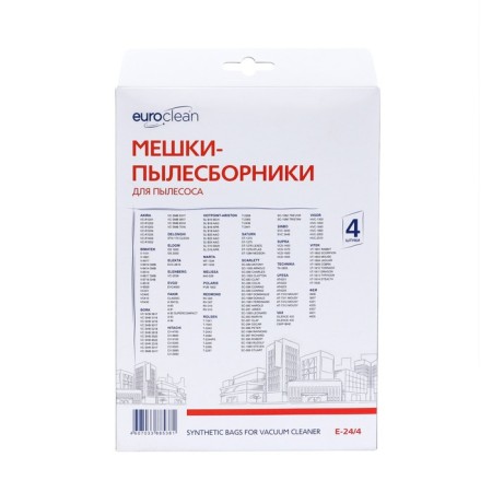 E-24/4 EuroClean bag synthetic for a vacuum cleaner, 4 pcs-2