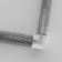 Corner Connector for the Technical TRA004Cl-21W, 8.9x8.9x8 cm, white color.