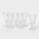 Set of glass glasses, 25 ml, d = 4 cm, h = 8 cm