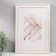 Photo frame Plastic "Mira" 20x30 cm, 642461 ivory (plastic screen)