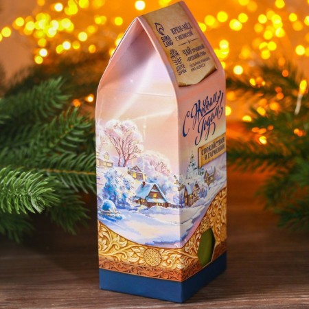 Set "Happy New Year": Herbal tea 20 g and cream-meda 120 g.-6