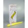 Antique candle, 2.3x 24.5 cm, 5 hours, 55 g, yellow