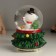 Souvenir polystone water ball light, music, snow circling "Snowman" 12x12x15.5 cm