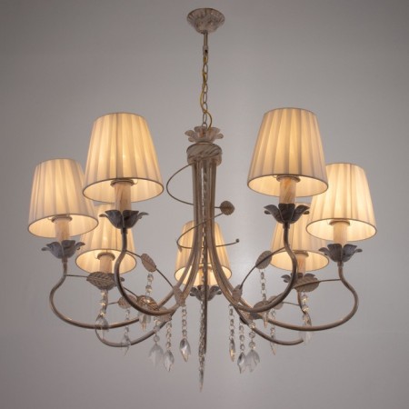 Chase "Melania" 7x40W E14 White-zoloto 78x78x86 cm Bayerlux