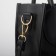 Bag Female Tout with zipper, black color