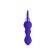 Anal sleeve Todo by Toyfa Curvy, silicone, purple, 14 cm, Ø 3.2 cm