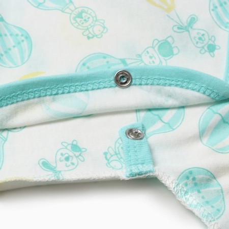 A set for newborns, the color of milk/balloons, height 62 cm-3