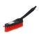 Torso washing brush, with valve