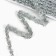 Braid, width 1.5 cm, in a roll 10 meters, silver color