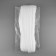 Rolled lightning "Spiral", No. 5, 50 m, white color