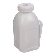 Bottle 1 liter for drinking calves, with a handle