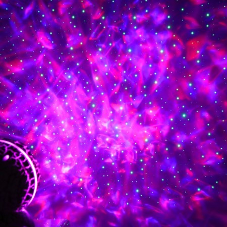 Light device "Dinosaurian egg" 10 cm, speaker, removable hemisphere, glow of RGB, remote control, usb, white-8