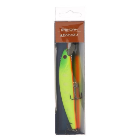 Namazu Bignoah Wobbler, 11 cm, 12.3 g, mine, floating (0.5-1 m), color 8-1