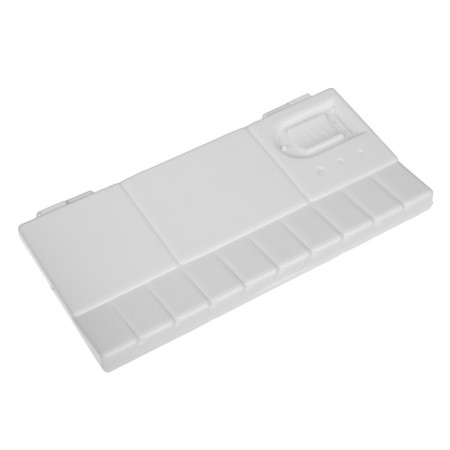Palette for drawing "modern" multi -sectional, closing, plastic