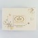 Musical mechanical musical "White chest of drawers with a golden pattern" 15.5x10.7x8.5 cm