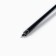 Arrow for onions, fiberglass, black, plumage - black, 80 cm
