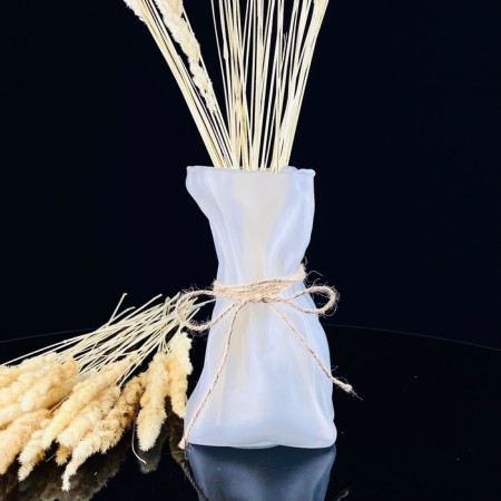 Decorative vase for Lenardi flowers, glass, 19 cm