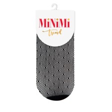 Women's socks Minimi Rete Pois, single size, Nero color