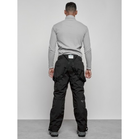 Semi -combinezone ski insulated male winter, size 52, black color-7