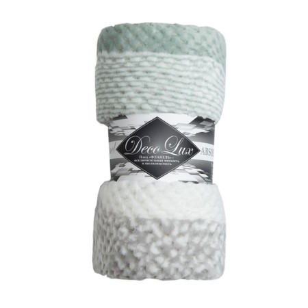 Texrepublic blanket, size 200x220 cm, green color-1