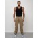 Male jeans, size 54, beige color