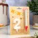 Candle in the cake "Gran + Fountain", number "2", pearl, 6.5 cm