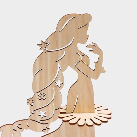 Wooden napkin "Rapunzel", 25 × 15 × 13 cm-3