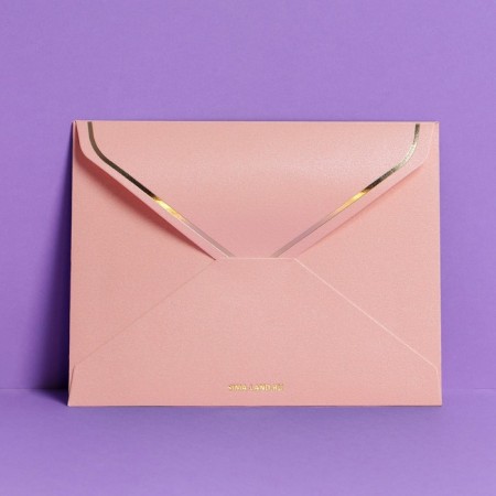 Gift envelope "Congratulations", embossing, designer paper, 11.5 × 16 cm-1