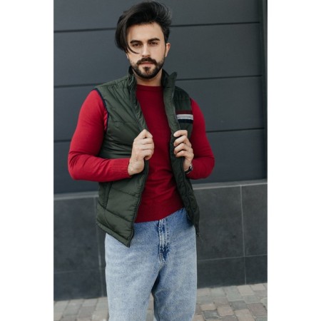 Male ise vest, size 52, khaki color-11
