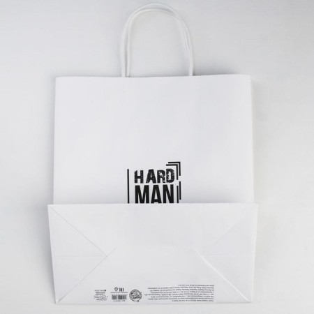 Package gift craft, packaging, Hard man, 28 x 32 x 15 cm-4