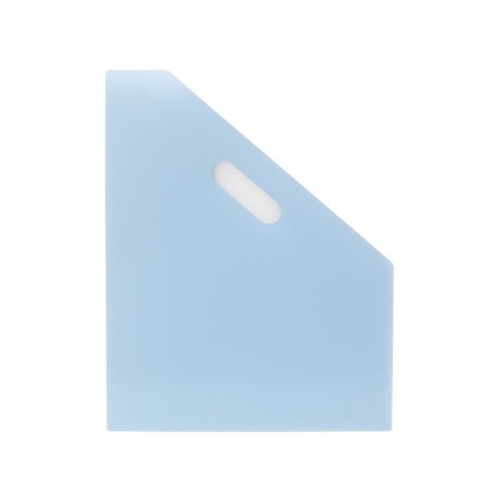 A4 vertical tray for A4, plastic, 12 departments, blue pastel-2