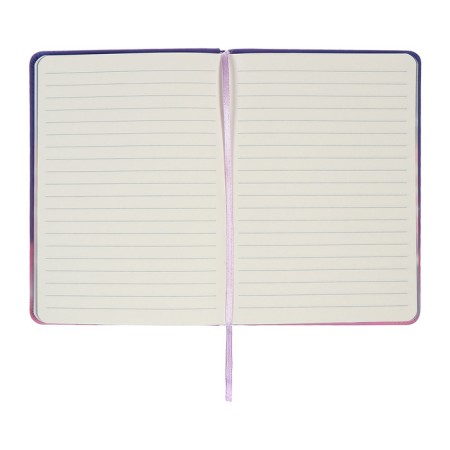 Notebook Gift Book 96l, line, colored cut, PVC Cat cover 3D (17.7x12.4cm)-8