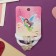 Hair elastic band "Fairy" (set 2 pcs) butterfly, 4 cm, white