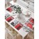 A set of napkins for setting the table "Exursion in London", rectangular, size 32x46 cm, 4 pcs