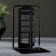 Holder-stand for books "London" set 2pcs, 15x10x10cm, black