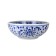 Shell Melody 2241, d = 400 mm, without overflow, without opening for the mixer, blue