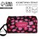 Happy cosmetic bag, artificial leather, 9x15x5.5