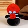 Soft toy "Penguin", in a red hat, mix