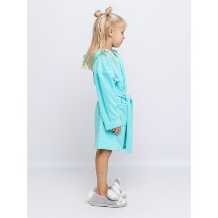 Baby robe, height 110 cm, mint color-1