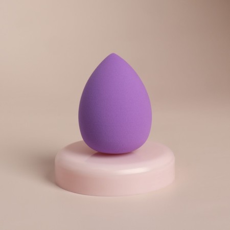 Makeup sponge in the “drop” case, 6 × 4 cm, increases when getting wet, the color of mix-8