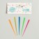 Kanapa skewers, 24 pcs in a set, Mix color