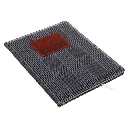 Universal diary for grade 1-11 GREY, hard cover, artificial leather, with foam, lies, 80 g/m2-1