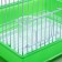 Poultry cell is equipped BD-1/1D, 30 x 23 x 39 cm, green