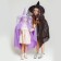 Carnival set "Stylish Witch": hat, cloak, hairpins 3 pcs.