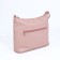 Janelli Cross-Boda Bag on a zipper, 2 outer pockets, powder color