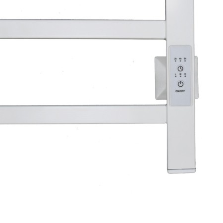 The electric heated towel "Sanprise" Quadro P6, 400x600 mm, universal, white-4