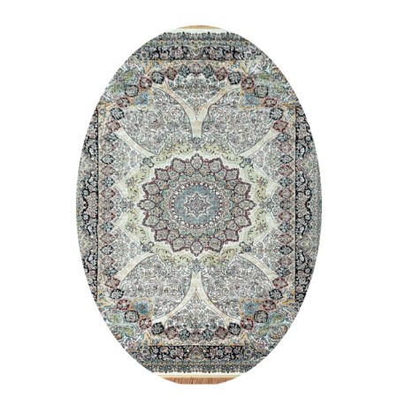 Ovalnaya carpet Rubin 20273a, size 125x180 cm