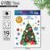 Interior sticker with a luminous layer of “miracles in the new year”, 21 x 29.7 cm, New Year
